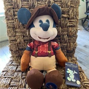 Disney Mickey Mouse Plush in Vintage Outfit